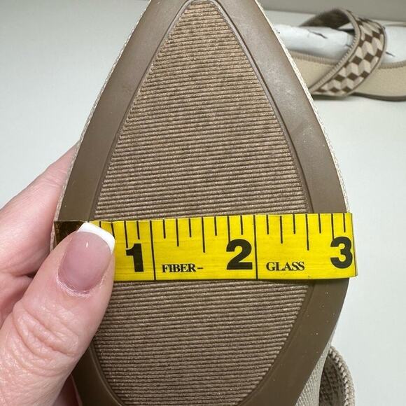 NWOB | MIA | Madeleine Ballerina Flats | Cream | Size 6 M US - Picture 13 of 14